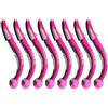 Generico Soft Fishing Lures - 8 Pack Swimbait | Saltwater Dragon Loach Design | Realistic Dragon Loach Design, Natural Swimming Action, TPE Bouncy Material, For Bass, Trout, Pike & All Species Versatile Ba