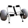 IRFHDCX Carrello per Kayak Resistente Carrello for Kayak da Spiaggia | Ruote grandi, pneumatici airless, supporto imbottito for attrezzi leggeri