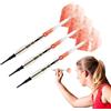 Generico Set di freccette Freccette professionali con punta morbida Set di giochi | Set professionale di freccette morbide per bersaglio elettronico, casa,