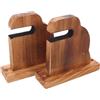 PLAFOPE 2 Pezzi Supporto da Muro in Legno per Skateboard e Snowboard | Fori Preforati, Finitura Liscia Protettiva e Bordi Arrotondati, Montaggio su Parete del Garage