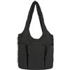 Pjeghbvop Hurl Bag, spaziosi scomparti antistrappo, in poliammide per città, gite nel tempo libero, acqua dei passeggeri, borsa immunitaria, Nero , Mass Beauty