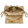 Generic Tasca Compatta con Pannello Loop, Doppia Cerniera e Cinghie di Fissaggio | Formato 21,5 x 8 x 5 cm con Patta 18,5 x 9 cm e Anelli Inferiori for Laccio Compatibile
