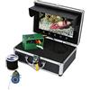 LLOOPK Cercatore di Pesci, 9 Fish Finder 1 5M 30M 50M 1000TVL Telecamera da Pesca Subacquea 15pcs Bianco Le. DS + Lampada a infrarossi for Ghiaccio/Mare(50M Cable)