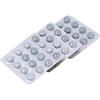 Xiuganpo Punte per Stecca da Biliardo 14mm, 48 Pezzi, Sostituzione in PU