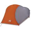 KDACVBMG Tenda Igloo 4 Persone Verde Impermeabile Poliestere
