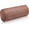 LOLIPPYY Cuscino Yoga Cilindrico per Pratica, Cotone Lino e Supporto Confortevole | Rivestimento in Cotone Lino, Imbottitura in Cotone Perlato, Colore Coffee, Versatile