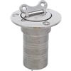 SUPVOX Canalina di riempimento carburante, 38 mm, con tappo a chiave, foro per serbatoio di barca, in acciaio inossidabile, impermeabile, anti-perdite, accessorio per ponte marino