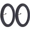 Elprico Copertone Interno di Ricambio con Valvola a Gomito, 2 Pezzi, per | Gomma butilica, Ottima tenuta all\'aria, Compatibile con bici da strada, mountain bike