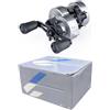 Generic Mulinello da Lancio con Freno Magnetizzato, Durable Baitcasting Reel for
