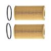 KszViQ Cartuccia elemento inserto filtro olio for trasmissione poppiera da 2 pezzi for Volvo Penta