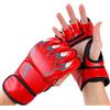 Generic Guanti da kickboxing, guanti da boxe, guanti da lotta da boxe di medie | dito, allenamento con sacco da boxe sparring, guanti mezze dita, polsiere, supporto per uomini, donne, bambini, entr