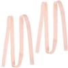 SUPVOX 2 Pezzi Nastro in Tela Rosa per Scarpette da Ballo Legatura Sicura e Comfort per Performance di Balletto su Palco