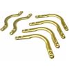 Baoblaze Biliardo Briccola Angolare Set Staffa Angolo Staffa Metallo Supporto Angoli Metallo con Profilo per Rinforzo Degli Angoli Della