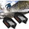 Dilwe Pedali per Bicicletta Pieghevole, Alluminio Leggero,
