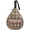 Baoblaze Custodia Racchetta Sportiva Borsa Copertura Manica in Neoprene con Cerniera Fluida E Tasca Frontale Organizzata con Cinturino da Polso Adatta per, Array, Multicolore