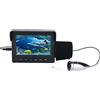 LLOOPK Cercatore di Pesci, Kit videocamera da Pesca Sott'Acqua 15m / 30m 1000tvl 6 PCS. Bianco GUIDATO Luci con Monitor a Colori 4,3 Pollici