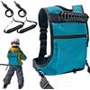 Generic Imbracatura da snowboard per bambini con maniglia di sollevamento facile da