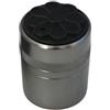 Courtieyeardceastea Tappo per canna da pesca con foro di scarico, in lega di alluminio, accessorio per attrezzatura da pesca, 39 mm, nero
