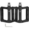 Naroote Pedali Bici Piatti e Autobloccanti Doppia Funzione, Compatibili | Piattaforma larga 111 mm, ultraleggera 360 g, corpo in nylon con asse in acciaio temprato, pedali , 12,9 x 11,1 x 1,45 cm