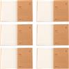 Quaderno A4 copertina morbida in carta kraft, rilegatura cucita, per appunti