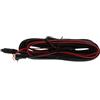 VALICLUD Cavo di Prolunga per Dashcam 4 Pin 10 Metri Nero per Auto | Connessione Maschio-femmina, Plastica e Lega, per Car Recorder e Reverse Cam, Installazione Flessibile