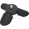 FEICHAO Mini treppiede con vite da 0,6 cm compatibile con OSMO Pocket 3 (nero)