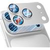 CloudValley Protezione Fotocamera Metallo per 18 Pro Max, Argento | Copertura Totale Monopezzo, Anti-Rottura, Ultra HD, Forte Aderenza, Compatibile con Cover, Facile Installazione e Rimozione