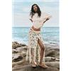 Desigual, Pareo specchi, Donna, Cotone, Bianco, U