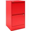 Bisley Home Filer, 2 cassetti, Metallo, 670 Rosso Cardinale, 40 x 41.3 x 67.2 cm
