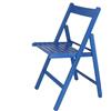 WELL HOME MOBILIARIO & DECORACIÓN Sedia Pieghevole, Blu, 43x47x79