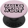 Breast Cancer Awareness Shopp Le aquile rosa fuori il supporto per la consapevolezza del cancro al seno PopSockets PopGrip Adesivo