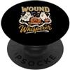 Spooky Nurse Halloween Medical Apparel Camicia da squadra Wound Whisperer Nurse Ghost per Halloween PopSockets PopGrip Adesivo