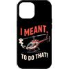 Funny RC Helicopter Gifts for Men and Wo Custodia per iPhone 12 Pro Max RC elicottero elicottero RC di corsa di telecomando