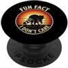 Fun Fact I Don't Care Meme Divertente detto sarcastico fatto divertente che non mi interessa PopSockets PopGrip Adesivo