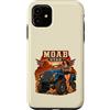 Awesome Moab Utah USA Designs and Souven Custodia per iPhone 11 Design retrò Pinup 4x4 fuoristrada vintage di Moab Utah