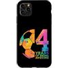 COOL SOCCER DESIGNS AND OUTFITS Custodia per iPhone 11 Pro Max 4 ANNI DI BEING AWESOME CALCIO 4° COMPLEANNO