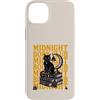 Halloween Spooky Magic Custodia per iPhone 14 Plus Midnight Book Club Black Cat Reader Halloween