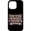 Cute Sushi Custodia per iPhone 14 Pro Max Certified adorable, served raw. Cute Sushi