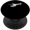 Funny RC Helicopter Gifts for Men and Wo RC elicottero elicottero RC di corsa di telecomando PopSockets PopGrip Adesivo