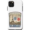Lakelandwholesale1 Shirt Company Custodia per iPhone 11 Pro Max Parigi Francia Torre Eiffel Bastiglia Giorno 14 Juillet Vintage Gr