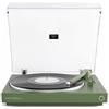 Victrola Automatic - Giradischi Bluetooth completamente automatico, testina Audio-Technica ATN3600L, 2 velocità, piatto in alluminio, preamplificatore commutabile, funzione repeat (Verde)