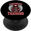 Firefighter Training Fireman Fire Dept G Addestramento dei vigili del PopSockets PopGrip Adesivo