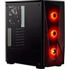 Corsair Carbide Series SPEC-DELTA Case da Gaming Mid-Tower RGB, Vetro Temprato, Nero