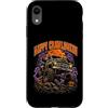 Awesome Halloween Designs and Souvenirs Custodia per iPhone XR Happy Crawloween, motivo fuoristrada 4x4 per Halloween