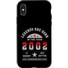 Geburtsjahr Legende Vintage Nostalgie Ge Custodia per iPhone X/XS Vintage 2002 compleanno Legends are born, design retrò