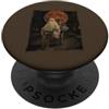 Halloween in October Vintage Halloween Ghost Skeleton Bicicletta Luna PopSockets PopGrip Adesivo