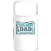 Funny Father Fashions Custodia per iPhone 17 Pro Papà, divertente e laborioso protettore Hero Patient Smart Tough