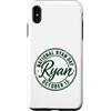 NATIONAL RYAN DAY OCT 14 by Scarebaby De Custodia per iPhone XS Max NAZIONALE RYAN DAY SEMPLICE LOGO STILE