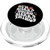 Personalized Name Mothers Day outfit For Retro Groovy Im Sierra Doing Sierra Things Funny Festa della mamma PopSockets PopGrip per MagSafe