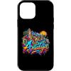 Souvenir di Antalya & Co. Custodia per iPhone 12 mini Ricordo dello skyline della città di Antalya - Arte di